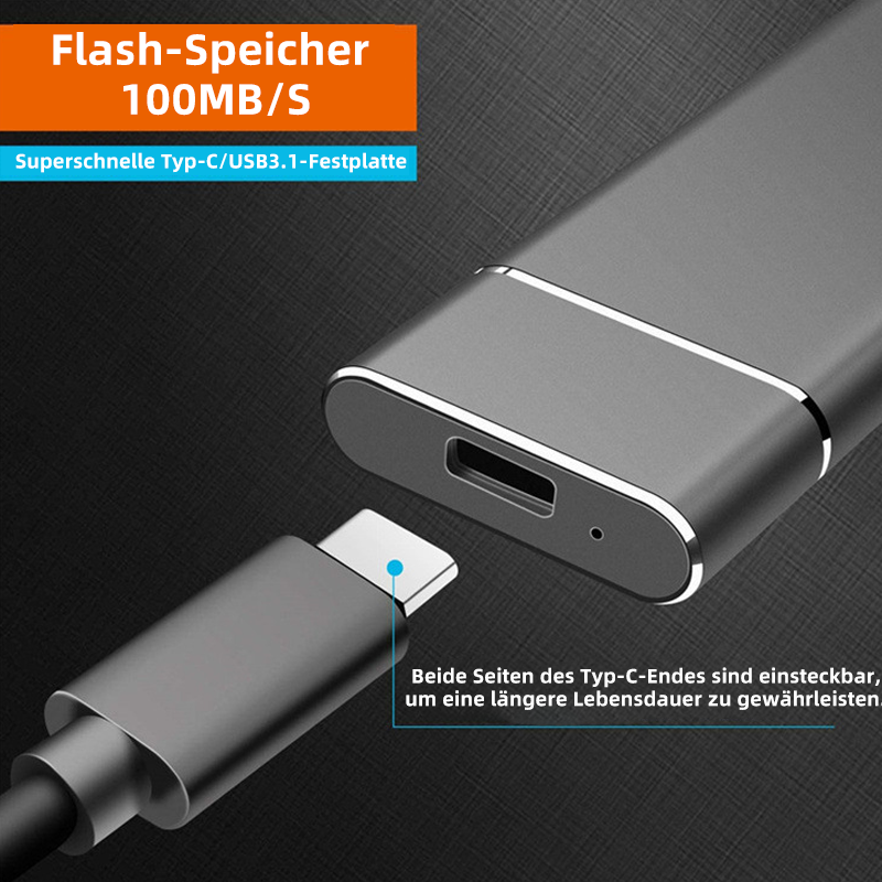 Nettjade™  Externe Ultra-Speed-SSD-Festplatte
