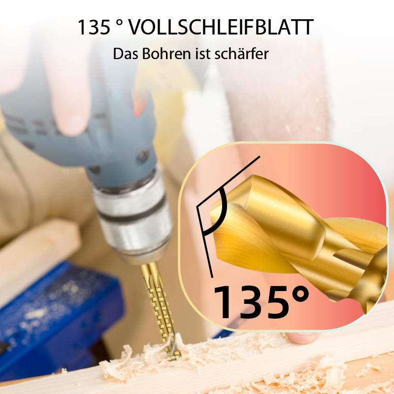 Multifunktionales Kobalt-Bohrer-Set (6-teilig)