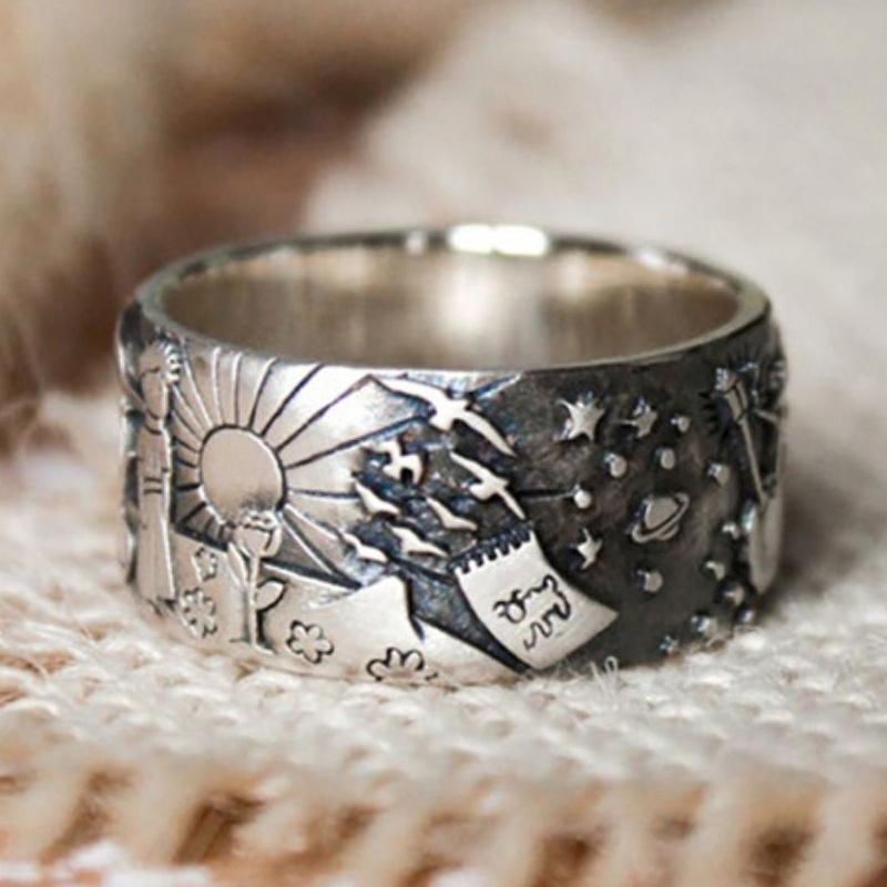Nettjade™ Der Kleine Prinz Universum Ring