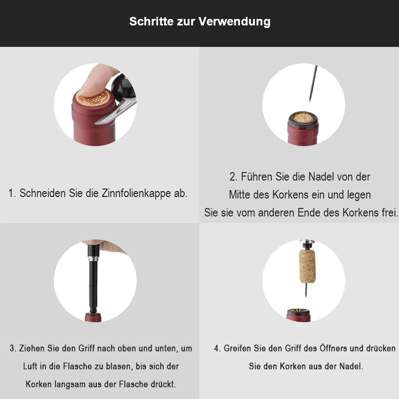 Nettjade™Luftpumpe Weinöffner
