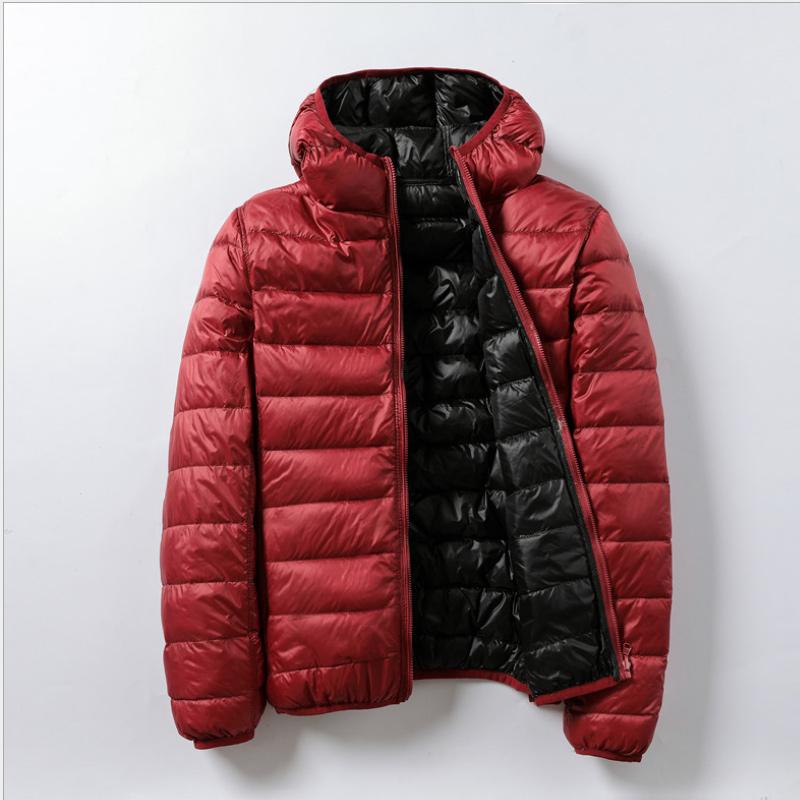Nettjade™ Doppelseitige Daunenjacke