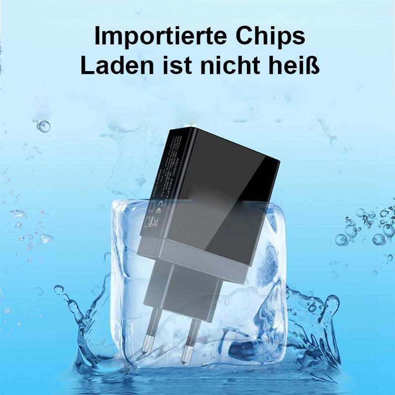 Nettjade™ Handy-Ladestecker mit digitaler Anzeige