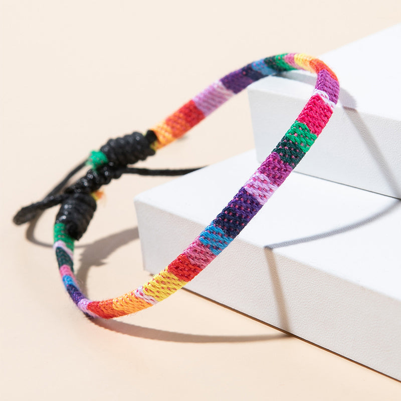 Nettjade™"Liebe ist Liebe" Regenbogen-Armband und Fußkettchen