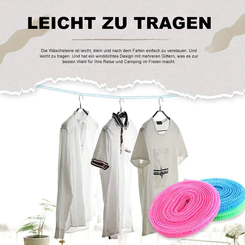 Rutschfeste Wäscheleine