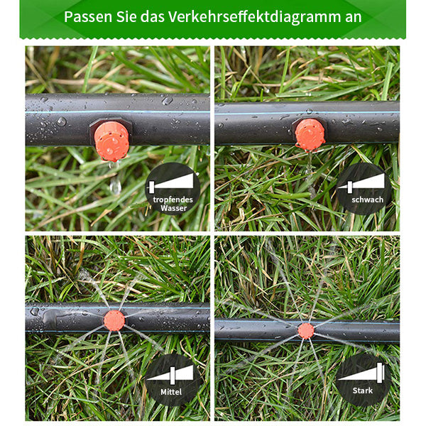 Verstellbare Tropfdüsen für die Bewässerung