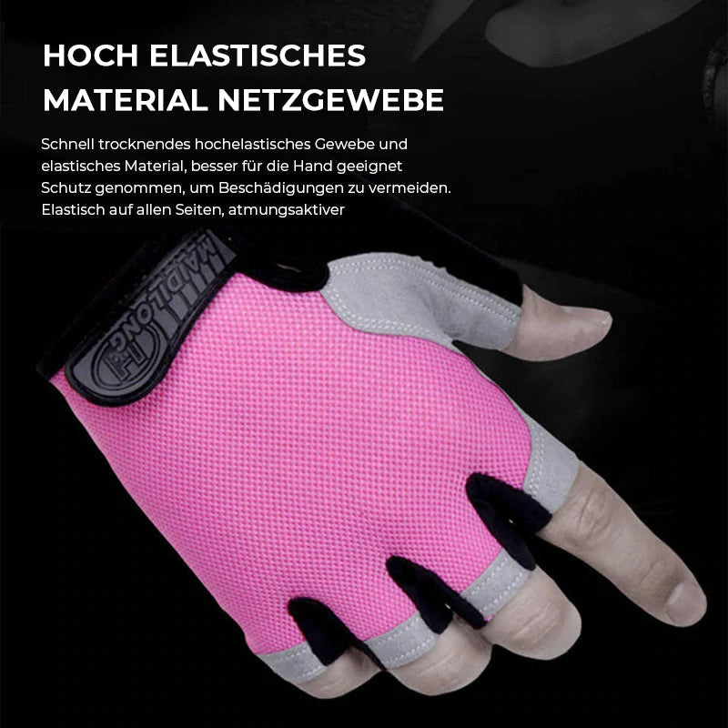 Rutschfester Halbfingerhandschuh zum Radfahren