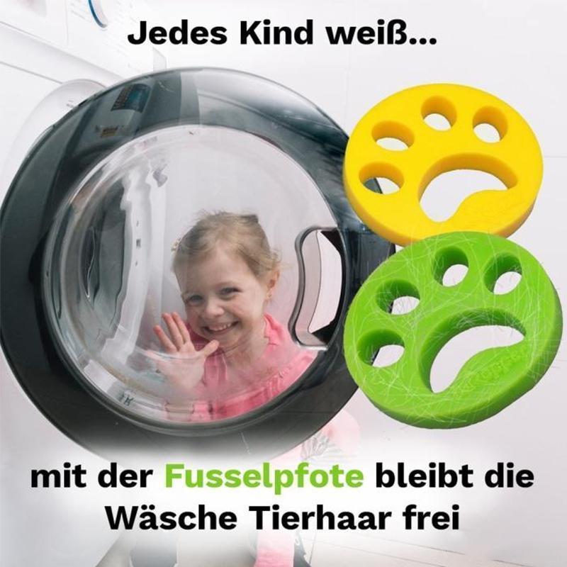 Nettjade™  Fusselpfote: Tierhaare beim Waschen und Trocknen entfernen