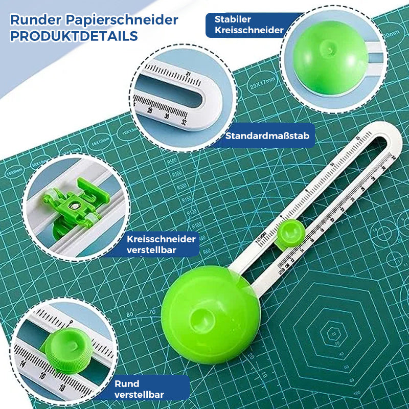 Modell mit rundem Schneidmesser