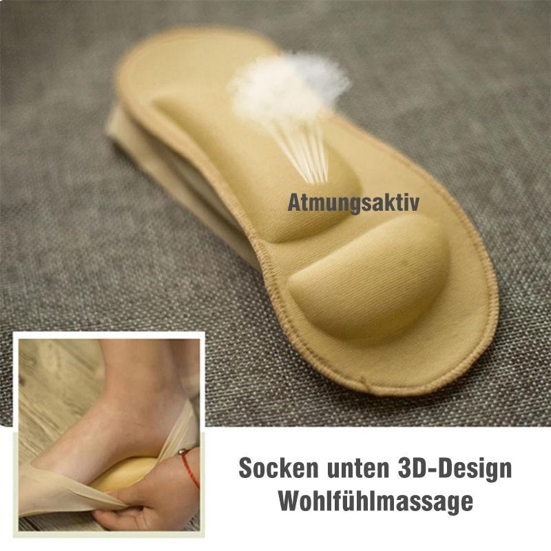 Nettjade™ 3D Fußmassage gepolsterte Lady Invisible Socken