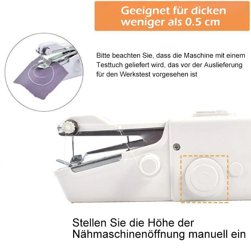 🔥Aktion am letzten Tag 50 %-Mini tragbare Handnähmaschine