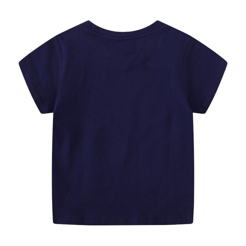 Leuchtendes Dinosaurier-T-Shirt Für Kinder