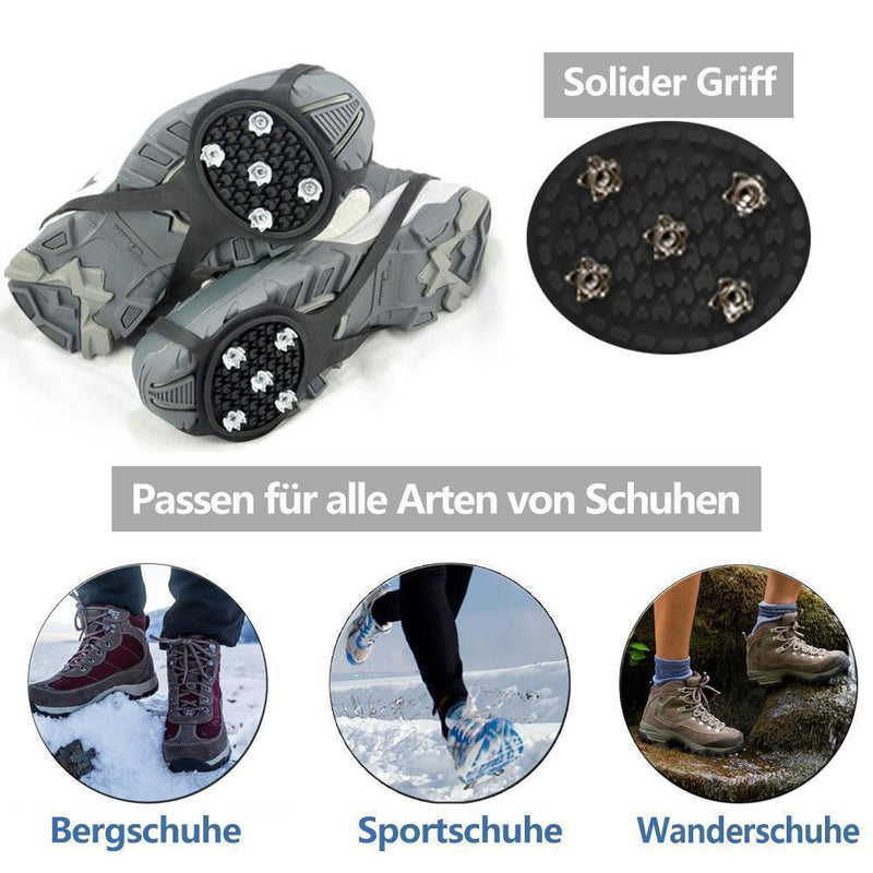 Universal Schneeschuh Spikes rutschfeste Schuhe Abdeckung für Winter