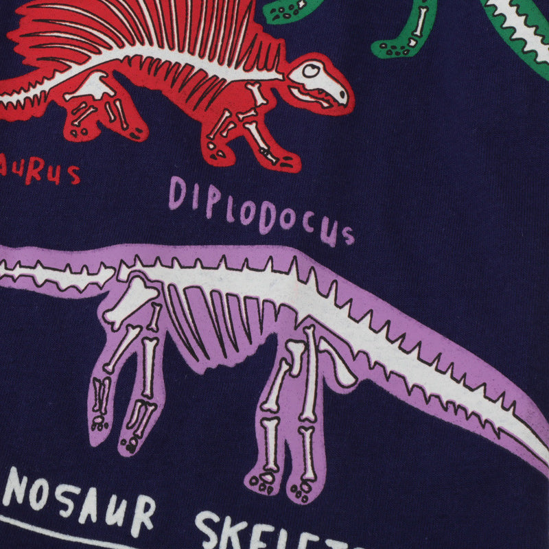 Leuchtendes Dinosaurier-T-Shirt Für Kinder