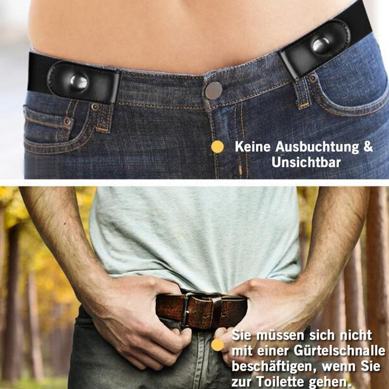 Nettjade™ Super Elastischer Schnallenfreier Gürtel für Damen und Herren