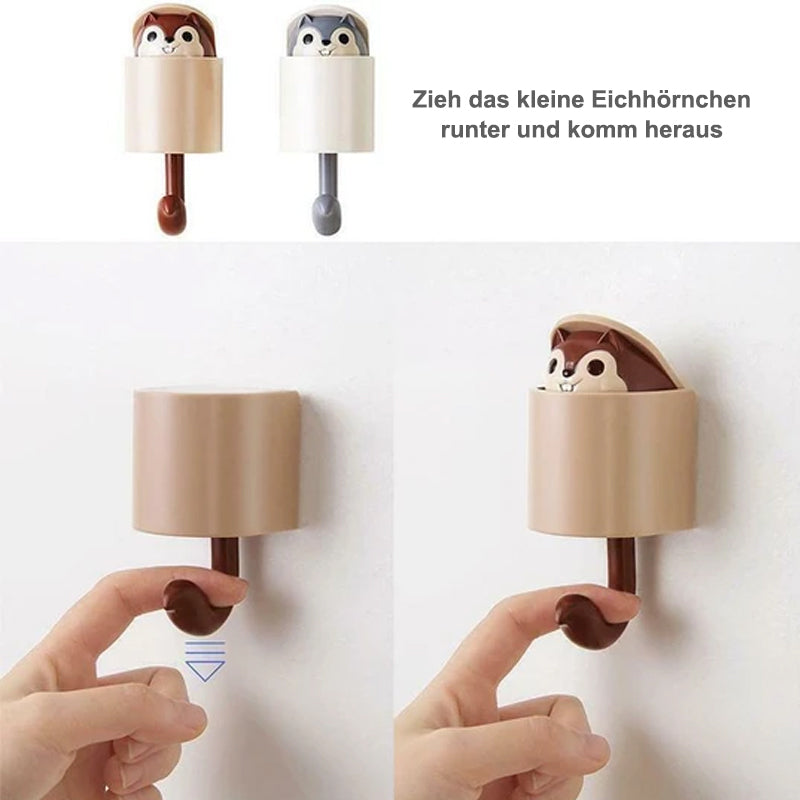 Nettjade™Magischer süßer Eichhörnchenhaken