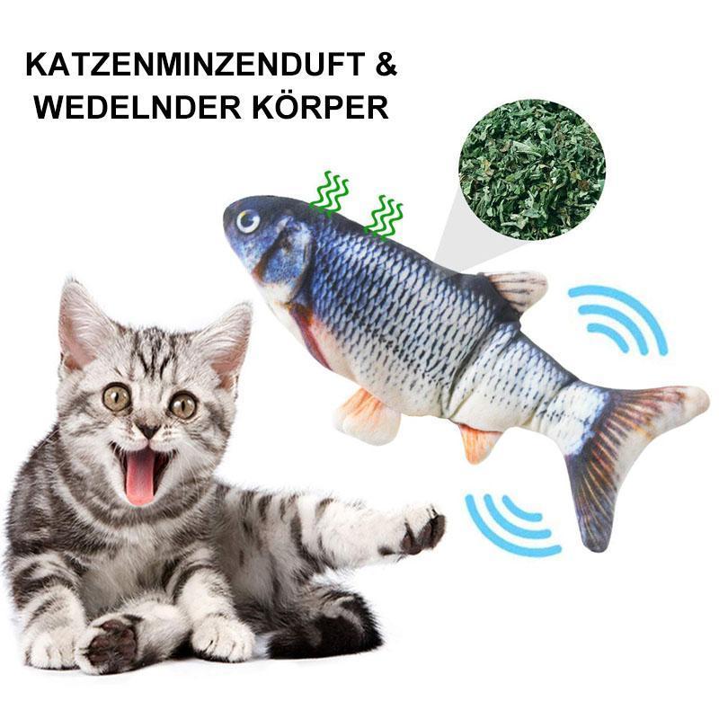 Nettjade™ Elektrischer Puppenfisch für Katze und Hunde