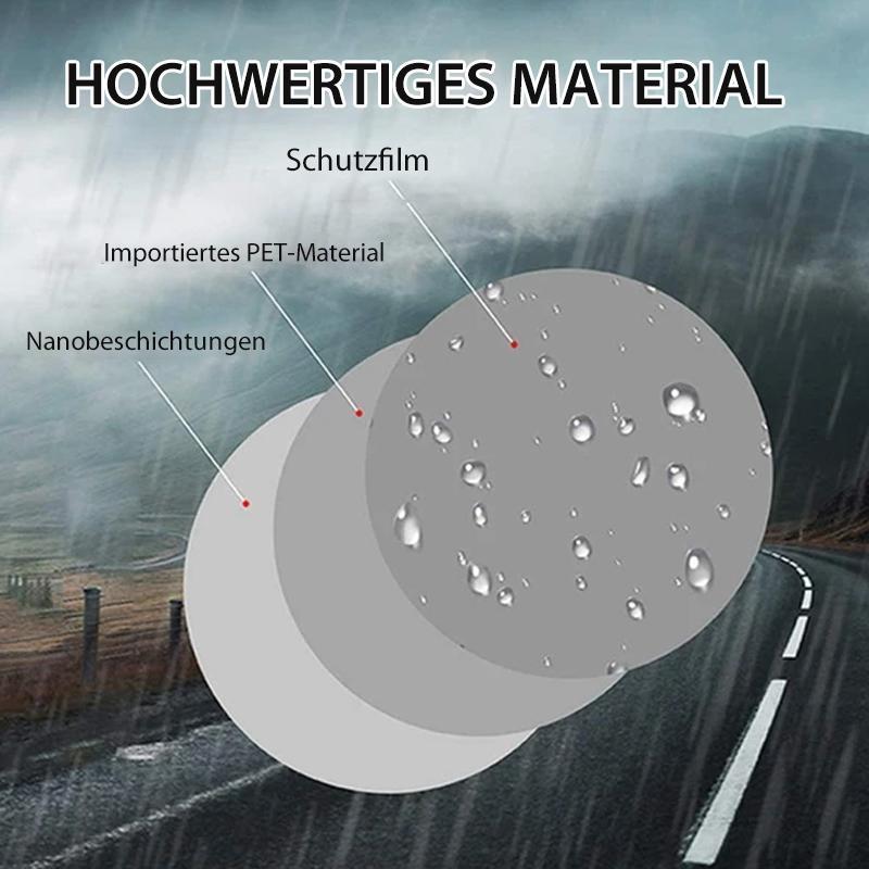 Nettjade™  Anti Regen- und Nebelbeschlag-Helmfolie