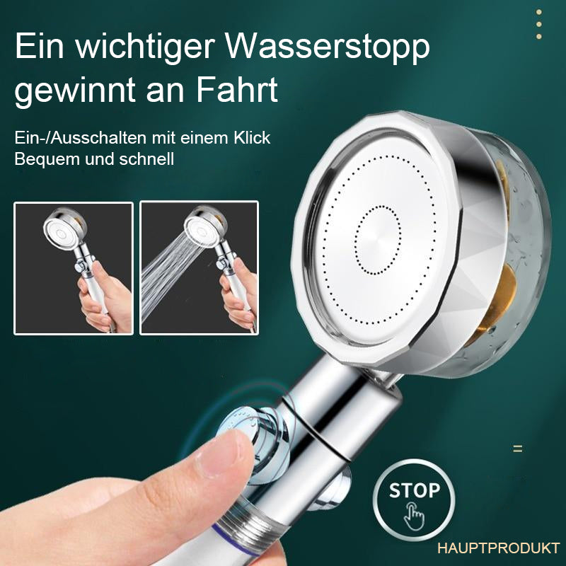 Nettjade™  Wassersparende 360° rotierende Hochdruckdusche