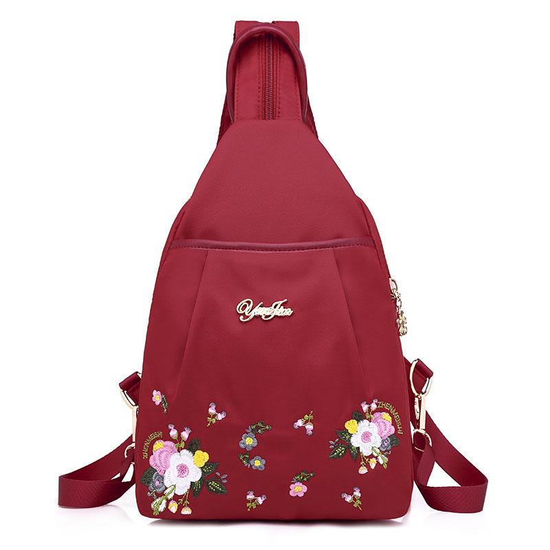 Nettjade™ Damen Rucksack mit Stickerei