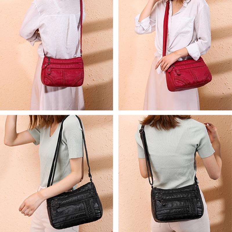 Nettjade™Mehrschichtige weiche vielseitige Tasche