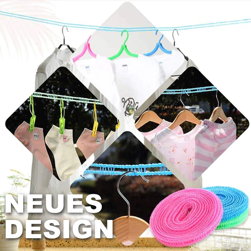 Rutschfeste Wäscheleine