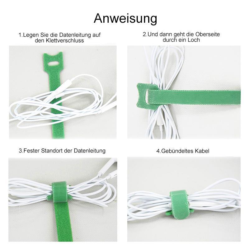 Nettjade™Klettverschluss Kabelbinder