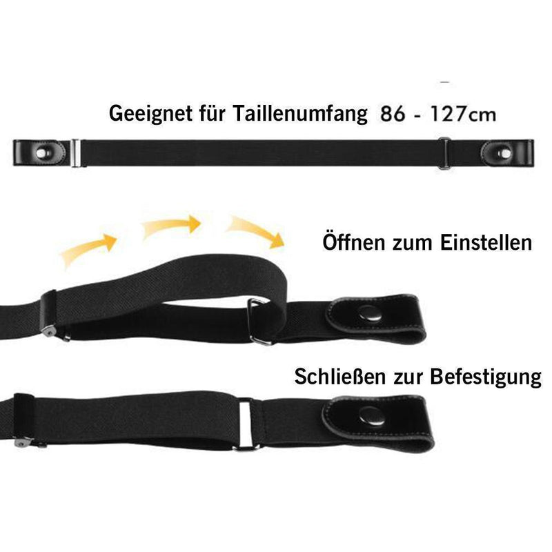 Nettjade™ Super Elastischer Schnallenfreier Gürtel für Damen und Herren