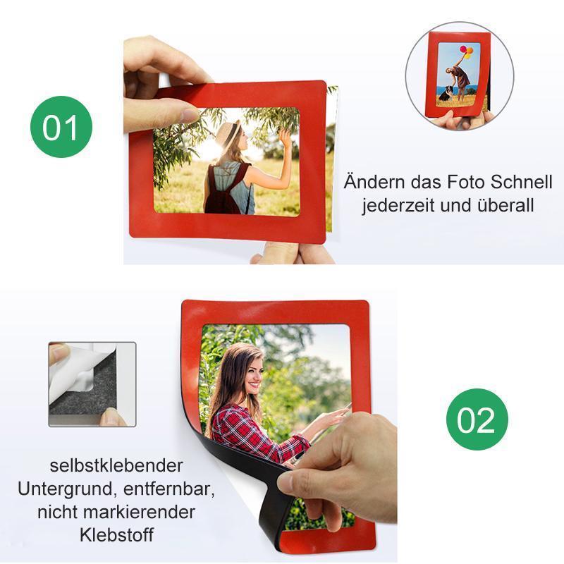 Nettjade™  Bunter magnetischer Bilderrahmen