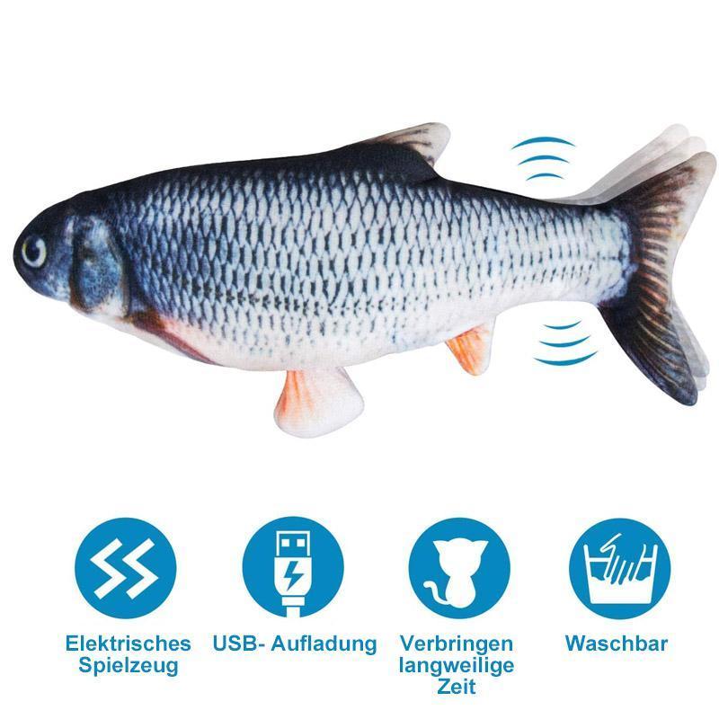 Nettjade™ Elektrischer Puppenfisch für Katze und Hunde