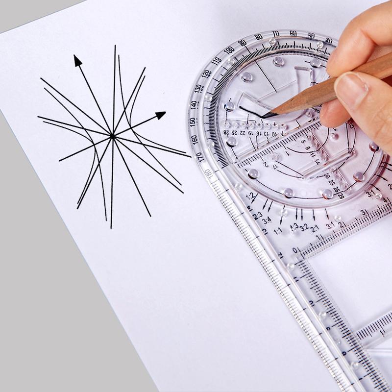 Nettjade™Multifunktionales Mathematisches Lineal
