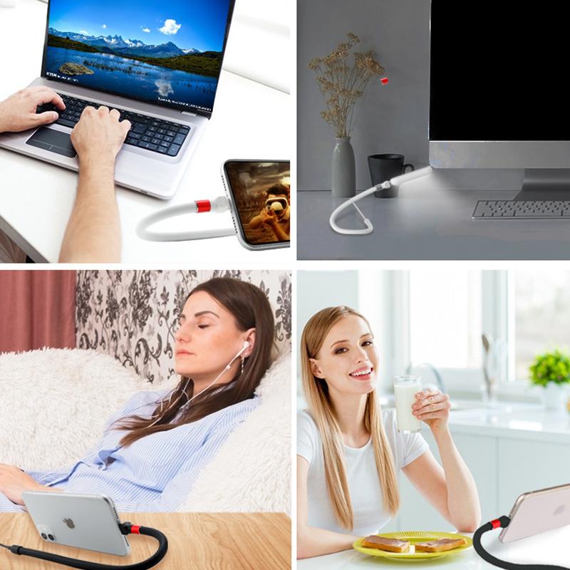 Nettjade™ 3-in-1 Telefonhalterung Universalkabel