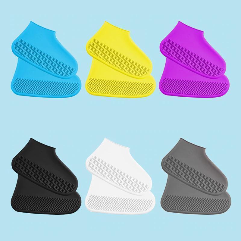 Nettjade™ Unisex Wasserdichte Silikon Überschuhe, ein Paar