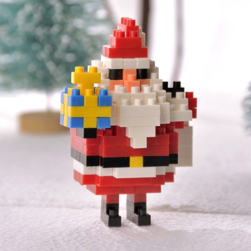 Weihnachten Kreatives 3D-Baustein-Spielzeug