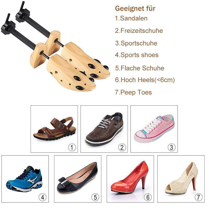Nettjade™  Hölzerne Schuhspanner