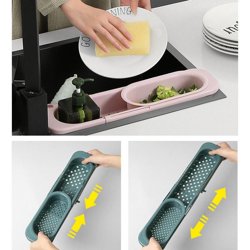 Nettjade™  2021 Multifunktionales Küchen-Teleskopregal