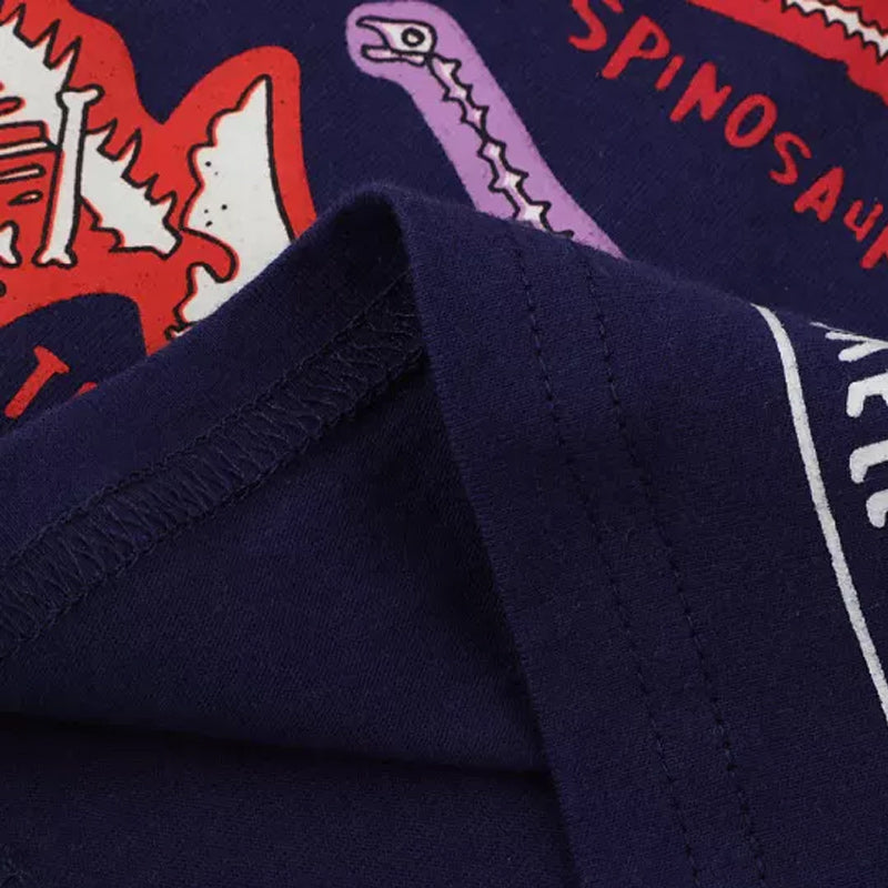 Leuchtendes Dinosaurier-T-Shirt Für Kinder