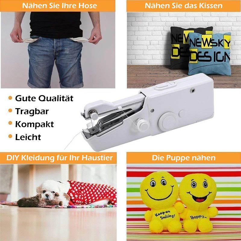 🔥Aktion am letzten Tag 50 %-Mini tragbare Handnähmaschine