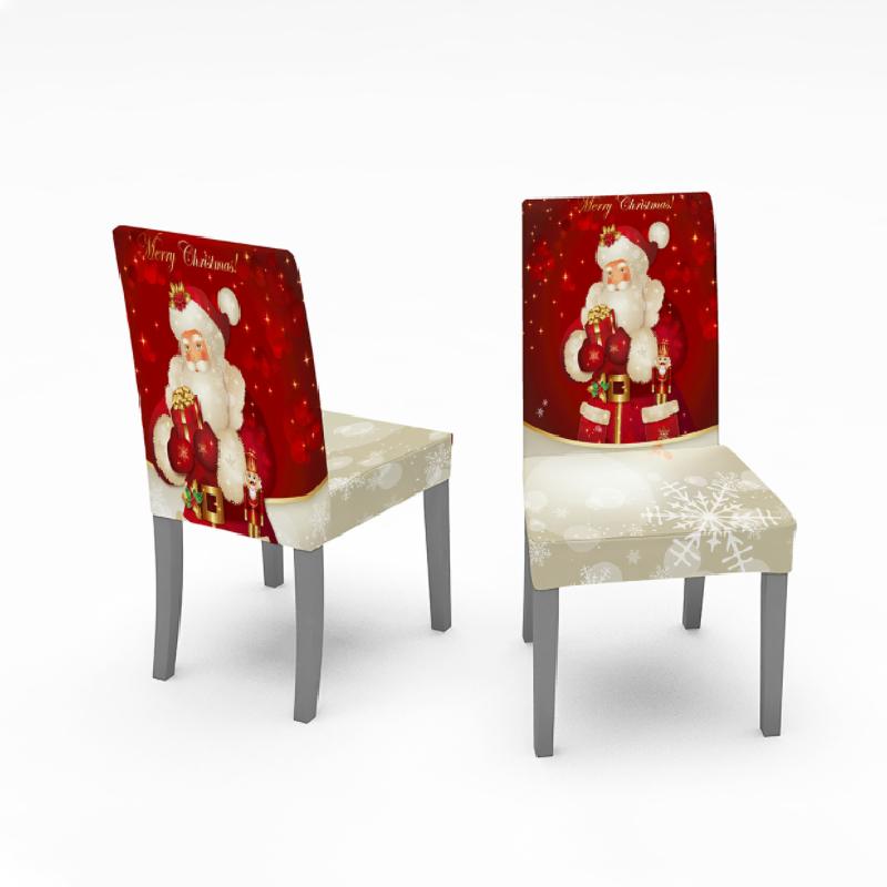 Nettjade™  (🎅Vorzeitiger Weihnachtsverkauf - Sparen Sie 50% RABATT🎅) Weihnachten Tischdecke Stuhlbezug Dekoration