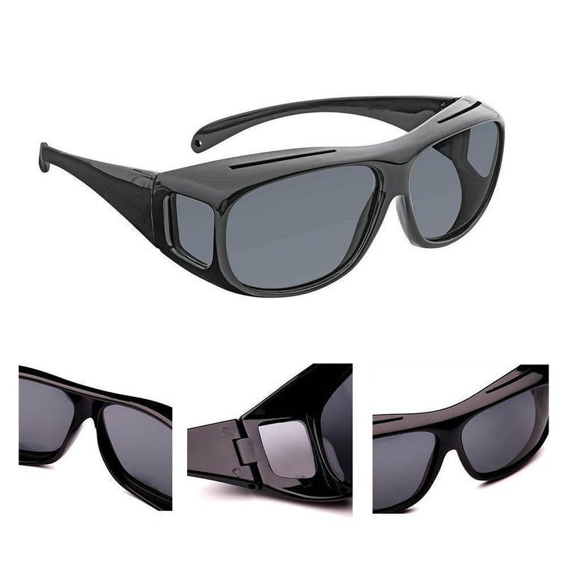 Bequee Anti-Glanz Sonnenbrille Fit-Over Überbrille - hallohaus