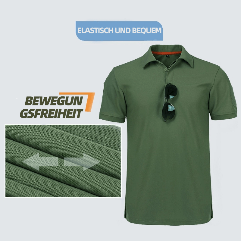 Nettjade™ 2022 Schnelles trockenes Poloshirt der Männer im Freien