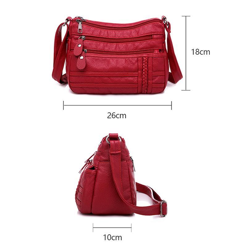 Nettjade™Mehrschichtige weiche vielseitige Tasche