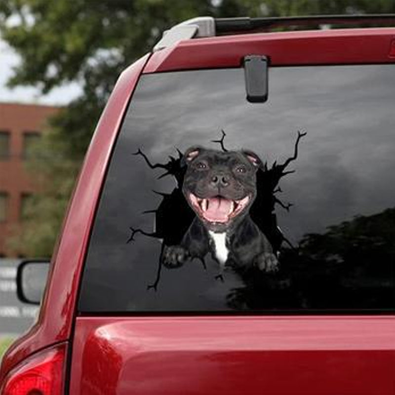 Nettjade™Auto Fenster Hund Aufkleber