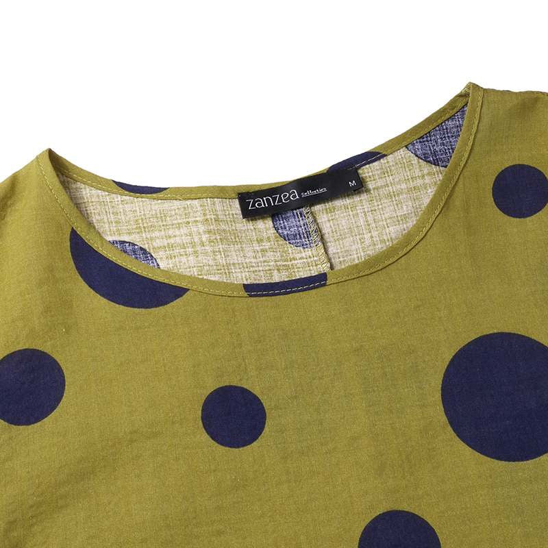 Nettjade™ Neues lockeres Polka-Dot-Kleid