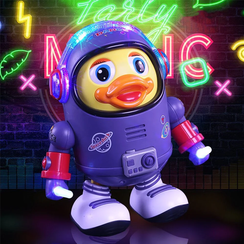 🌟Singende und tanzende Astronauten-Ente