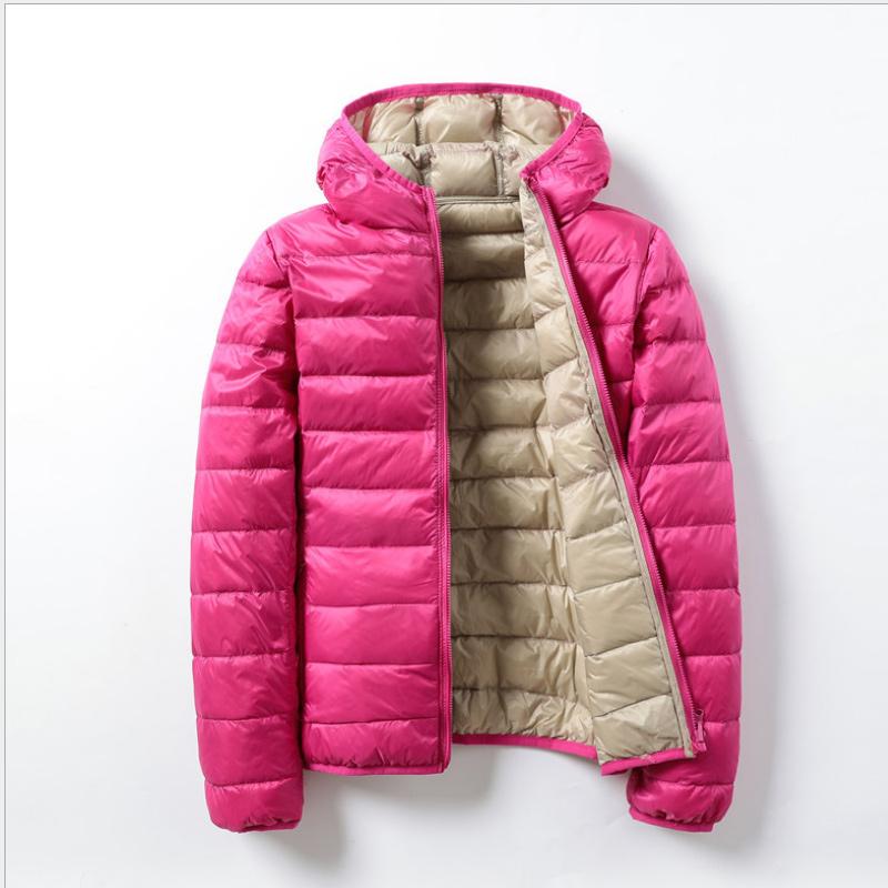 Nettjade™ Doppelseitige Daunenjacke