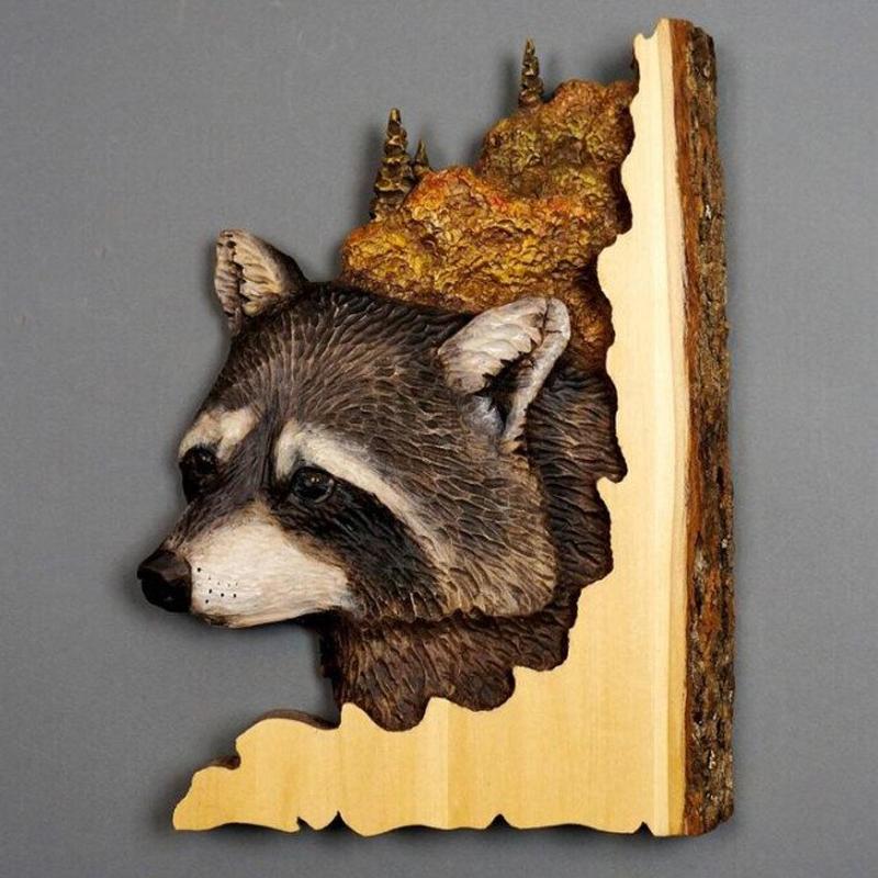 Tier Dekoration Handwerk aus Holz