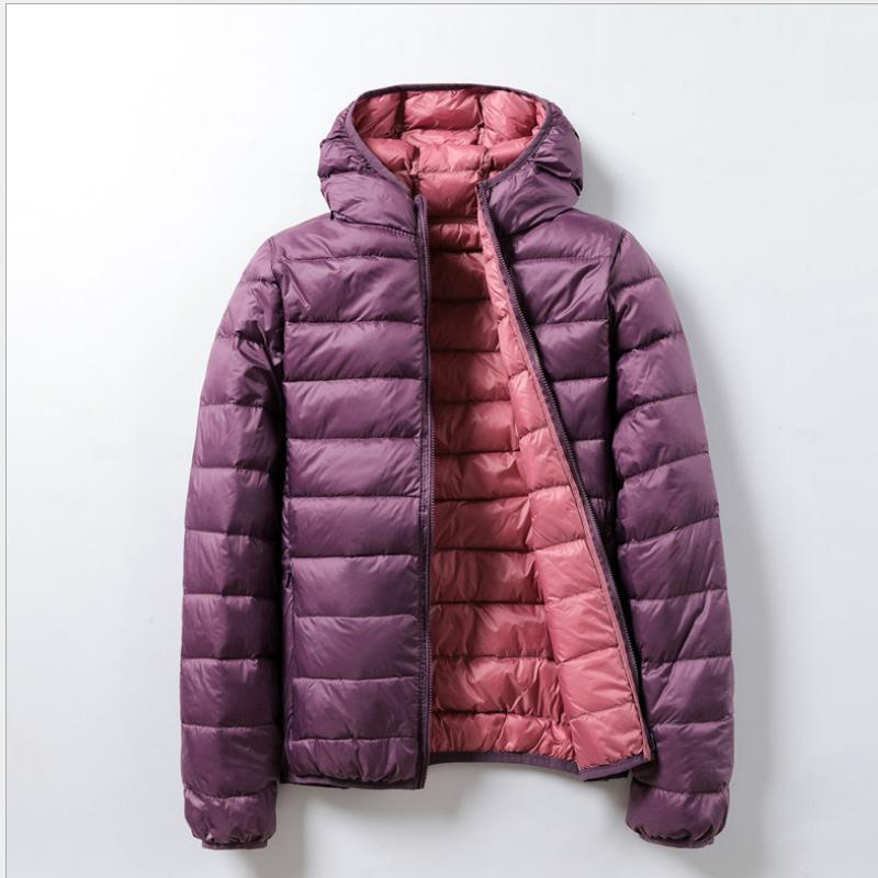 Nettjade™ Doppelseitige Daunenjacke