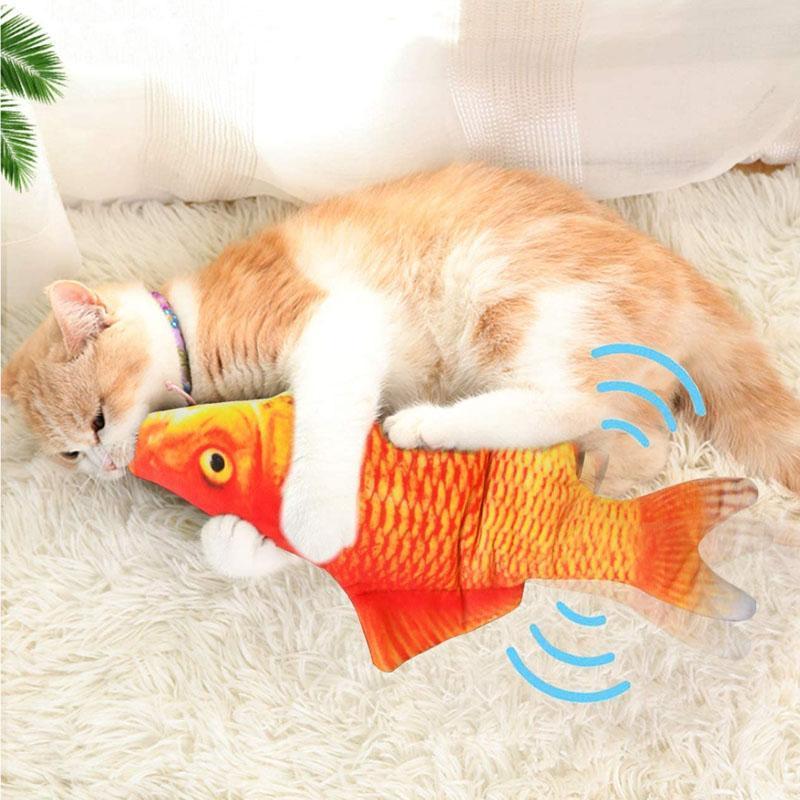 Nettjade™ Elektrischer Puppenfisch für Katze und Hunde