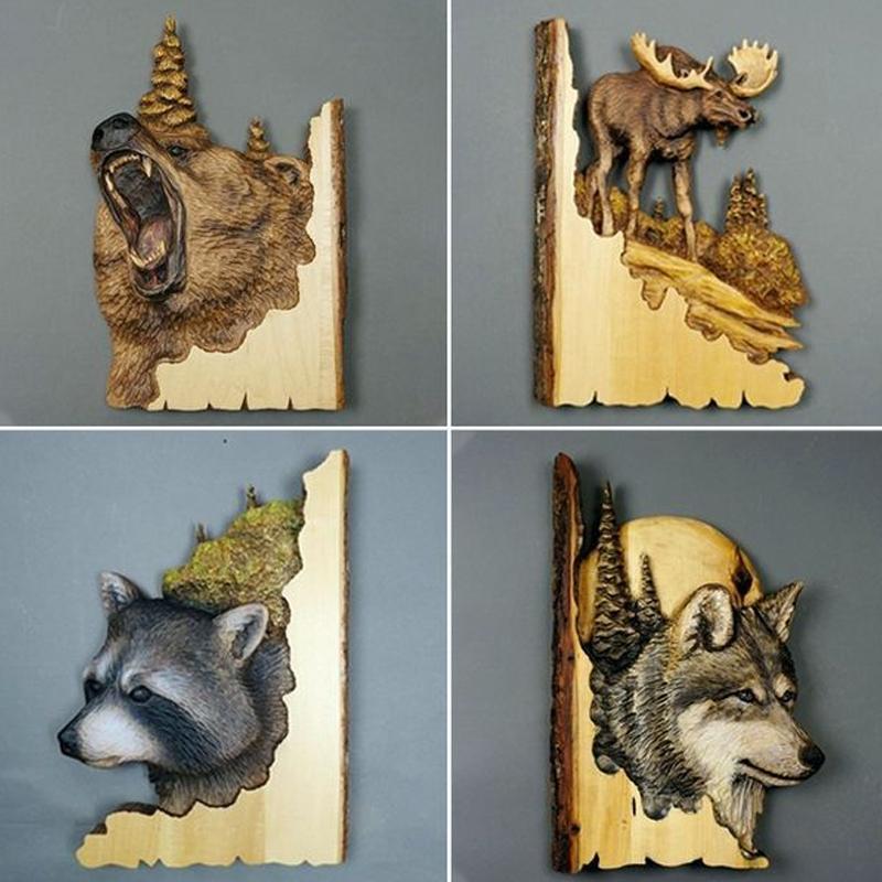Tier Dekoration Handwerk aus Holz