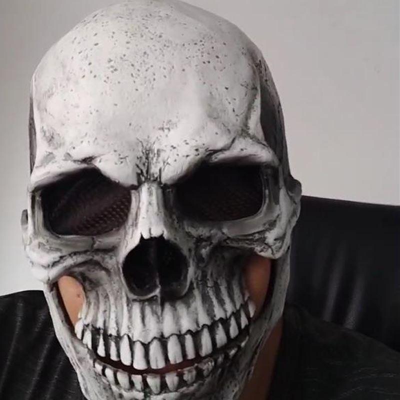 (🎃Frühe Halloween-Aktion🎃) Die neueste biochemische Skelettmaske für 2023-Kreative GIF-Einführung